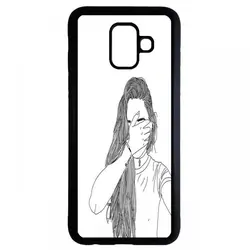 قاب گوشی samsung galaxy j6 2018 طرح دخترانه کد ۱۱۵۶۷