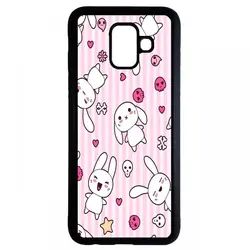 قاب گوشی samsung galaxy a8 plus طرح خرگوش کد ۱۱۴۵۶