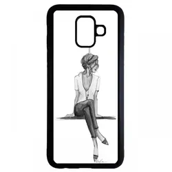 قاب گوشی samsung galaxy a8  طرح دخترانه کد ۱۱۲۹۰