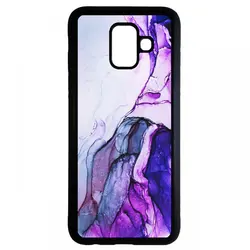 قاب گوشی samsung galaxy a6 plus طرح بنفش کد ۱۱۲۷۹