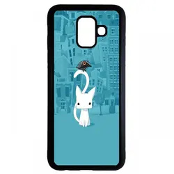 قاب گوشی samsung galaxy a6 طرح گربه کد ۱۱۱۳۴