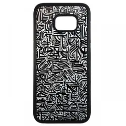 قاب گوشی samsung galaxy s6 edge plus طرح هنری کد ۲۴۱۹