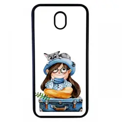 قاب گوشی samsung galaxy j5 pro-j530 طرح دخترانه کد ۲۰۶۶