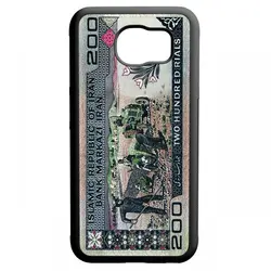 کاور samsung galaxy s6 edge طرح دویست ریالی کد ۸۷۷۵