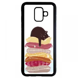 کاور samsung galaxy a8 2018 طرح گربه کد ۵۱۸۰