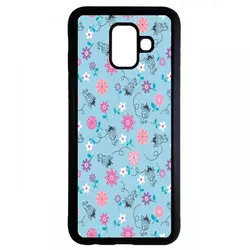 کاور samsung galaxy a8 2018 طرح گل کد ۵۰۸۰