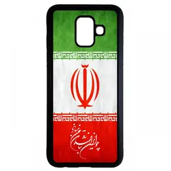کاور samsung galaxy a6 plus طرح پرچم ایران کد ۳۷۷۱