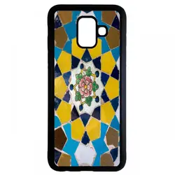 کاور samsung galaxy a6 plus طرح کاشی کد ۳۸۳۱