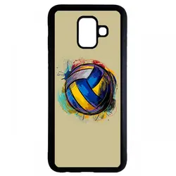 کاور samsung galaxy a6 plus طرح توپ کد ۳۶۸۶