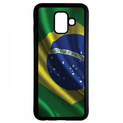 کاور samsung galaxy a6 plus طرح پرچم برزیل کد ۳۶۷۴