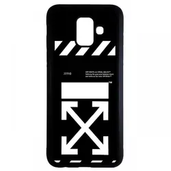 کاور samsung galaxy a6 طرح سیاه و سفید کد ۳۵۰۴