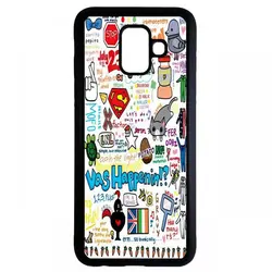 کاور samsung galaxy a6 طرح شلوغ کد ۳۶۱۰