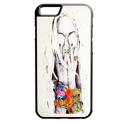 کاور apple iphone 6plus-6s plus طرح زن شاد کد ۳۳۴۸