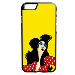 کاور apple iphone 6plus-6s plus طرح زن شاد کد ۳۳۴۷