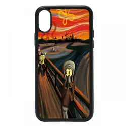 قاب گوشی apple iphone x-xs طرح باب اسفنجی کد ۰۱۸۰