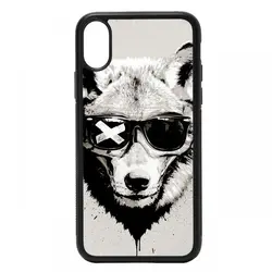 قاب گوشی apple iphone x-xs طرح گرگ کد ۰۱۶۷