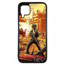 قاب samsung galaxy a12 طرح پابجی کد ۲۵۴۲۹