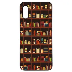 قاب xiaomi redmi 9a طرح کتابخانه کد ۲۶۶۹۸