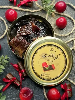 لواشک آلو به همراه رب انار عسلی