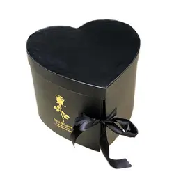 باکس گل ژینوس | باکس گل طرح قلب ( دو طبقه ) + شکلات شونیز