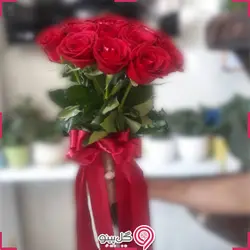 دسته گل رز هلندی 20 شاخه و بیشتر