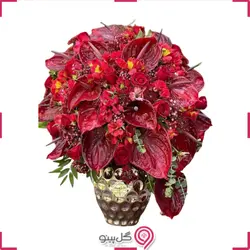 گلدان گل لیلی