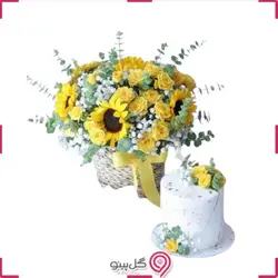 باکس گل طلا