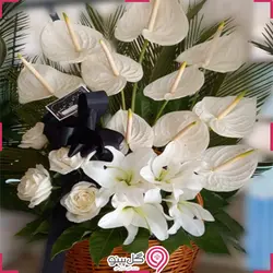 سبد گل فرنیان