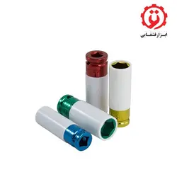 بکس فشار قوی بلند 6 پر رنگی 1/2 درایو فورس - FORCE مدل 4458521C