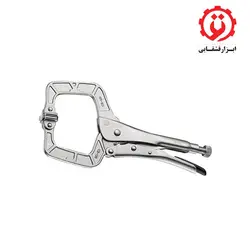 انبر قفلی C شکل 18 اینچ با فک تخت فورس - FORCE مدل 66018D