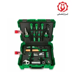 مجموعه 104 عددی ابزار آلات تاپ تول مدل GCZ-104A