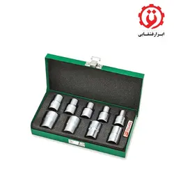 جعبه بکس ستاره ای 9 پارچه 1/2 اینچ تاپ تول مدل GAAD0907