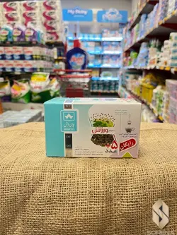 دمنوش کیسه ای ورزش مخلوط چند گیاه چای دبش بسته 25 عددی