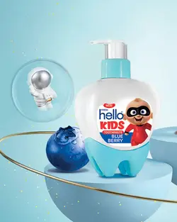 خمیر دندان پمپی کودک بلوبری جک جک