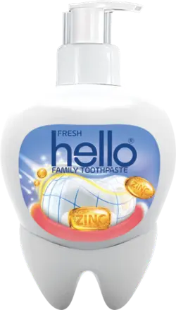 خمیر دندان پمپی zinc