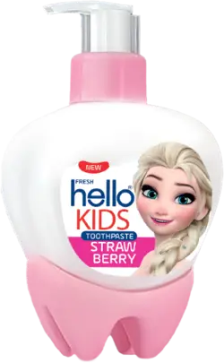 خمیر دندان پمپ کودک توت فرنگی السا