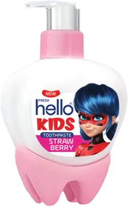 خمیر دندان پمپی کودک کفشدوزکی