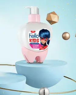 خمیر دندان پمپی کودک کفشدوزکی