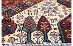 گلیم فرش چهار متری سیرجان کد 4097