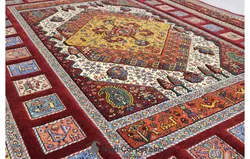گلیم فرش چهار متری سیرجان کد 4097