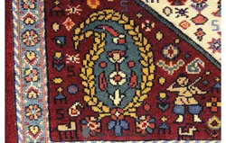 گلیم فرش چهار متری سیرجان کد 4097