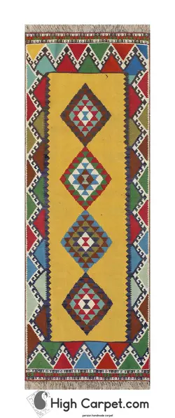 کناره گلیم شیراز کد 010226
