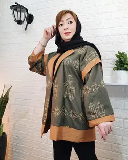 مانتو کتی خامه دوزی کد 150-34