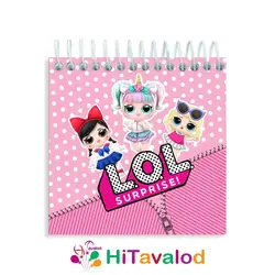 دفترچه 60 برگ مدل LOL کد D003