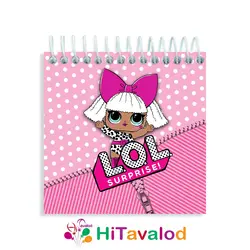 دفترچه 60 برگ مدل LOL کد D114