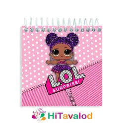 دفترچه 60 برگ مدل LOL کد D110