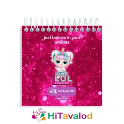 دفترچه 60 برگ مدل LOL کد D108