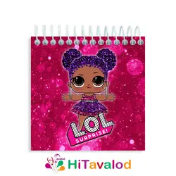 دفترچه 60 برگ مدل LOL کد D103