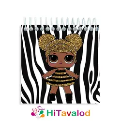 دفترچه 60 برگ مدل LOL کد D100