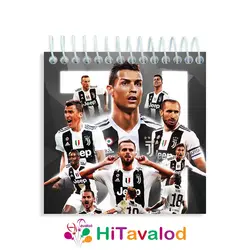 دفترچه 60 برگ مدل یوونتوس کد D099